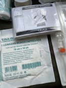 Набір в аптечку з окклюзивною наліпкою, турнікетом, ножицями та ін.
