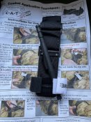 Набір в аптечку з окклюзивною наліпкою, турнікетом, ножицями та ін.