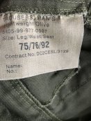 Брюки ВС Британии, Trousers Men's Lightweight Olive 75/76/92 - замеры в описании