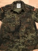 Китель ВС Германии, Flecktarn, 36-38 XS - Женский крой - новый -  замеры в описании