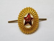 Кокарда офіцерська - офицерская = Радянська армія - Советская армия ()