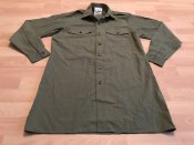 British Army Olive Man's Shirt 35/37 - сорочка ЗС Великобританії - заміри в описанні