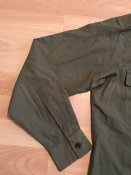 British Army Olive Man's Shirt 35/37 - сорочка ЗС Великобританії - заміри в описанні