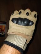 Тактические беспалые перчатки Combat, Турция. XL.
