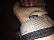 Тактические беспалые перчатки Combat, Турция. XL.