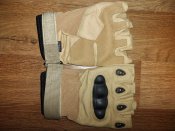 Тактические беспалые перчатки Combat, Турция. XL.