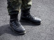 Загальновійськові берци Бундесверу (Німеччина, "Haix") ( mod. BW 2000 ). розмір - 270 мм