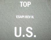 Комплект бронеплит армии США последней генерации  ESAPI  Large