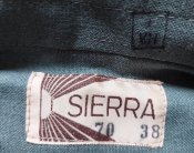 Рубашка нательная Sierra, хлопок, ворот 38, 1970 г, склад, армия ВС Швейцарии, под Вермахт