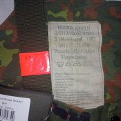 Мембранные брюки Verbundstoff-3-Lagen-Laminat (Gore-Tex) флектарн. Размер II/48-50 (лот №13-sl)