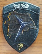 Шеврон, нашивка на китель Bat inf 19, размер 92 х 67 мм, 1997 г, армия ВС Швейцарии