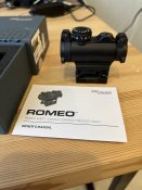 Коллиматорный прицел Sig Sauer Optics Romeo MSR 1x20mm 2 MOA Red Dot