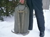 Транспортний баул - рюкзак "Вікторія РТ 70" вертикальна загрузка, 70 літрів.