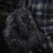 Підсумок утилітарний плечовий M-Tac Elite Gen.II Multicam Black