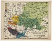 Етнографічна карта Словянщини.