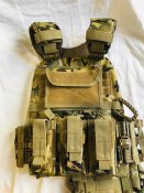 Плитоноска GFC Tactical plate carrier Molle Multicam