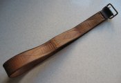 Ремень кожаный офицерский СА СССР под портупею 109 см репарация