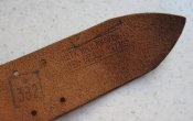 Ремень кожаный офицерский СА СССР 1971 под портупею 123 см состояние