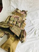 Бронежилет, Плитоноска с РПС,сброс,аптечка,магазины