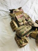 Бронежилет, Плитоноска с РПС,сброс,аптечка,магазины