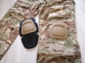Тактические штаны с наколенниками мультикам