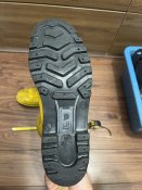 Резиновые сапоги новые Франция качество желтые