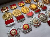15 разных знаков "Юбелеи СССР"