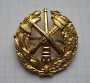 Кокарда профессиональные пожарные части ППЧ СССР образца 1964