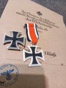 Хрест 1 класу + хрест 2 класу