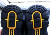 Кожаные рабочие трекинговые кросовки туфли Dunlop 44p.