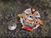 Нагрудний знак Чорний берет свинособачий