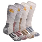 4 пары Теплые шерстяные влагоотводящие термоноски Carhartt A695-4 Cold Weather Sock Оригинал США
