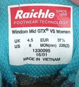 Ботинки Mammut Raichle Gore-Tex Vibram 37,5(24,5 см).