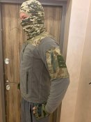 Тактична Флісова кофта олива ЗСУ