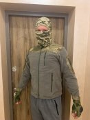 Тактична Флісова кофта олива ЗСУ