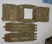 Плитоноска RPS mil- spec оригинал мультикам/стропы койот