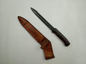 Штык нож образца 1958 года VZ-58. Чехословакия. Закругленная гарда. Ранний.
