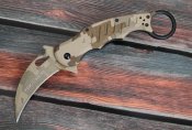 Складной нож Керамбит Fox Knives камуфляж (1368)