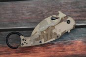 Складной нож Керамбит Fox Knives камуфляж (1368)