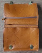 Сумка, портфель для документов, кожа, 70-е года, б/у, Homa Швейцария