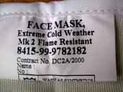 Защитная маска для экстремального холода армии Британии.Extreme cold weather Mk2 Flame Resist.Новые (4 шт.)