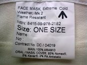 Защитная маска для экстремального холода армии Британии.Extreme cold weather Mk2 Flame Resist.Новые (4 шт.)