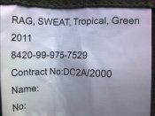 Шарф-платок-бандана Rag Sweat.Олива.Армия Британии.100%Оригинал.Новые