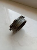 Закрутка ромашка на колотушку