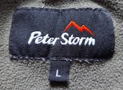 Кофта флисовая Peter Storm, термофлис, олива, размер 50-52, лёгкое б/у, Китай