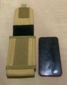 Подсумок под блокнот, телефон, компас etc - Tan