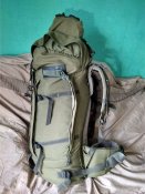 Рюкзак Berghaus Cyclops II Vulcan Green, 90+20 литров. Военный. NATO.