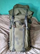 Рюкзак Berghaus Cyclops II Vulcan Green, 90+20 литров. Военный. NATO.