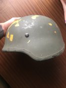 Каска кевларовая трофейная орчья