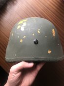Каска кевларовая трофейная орчья